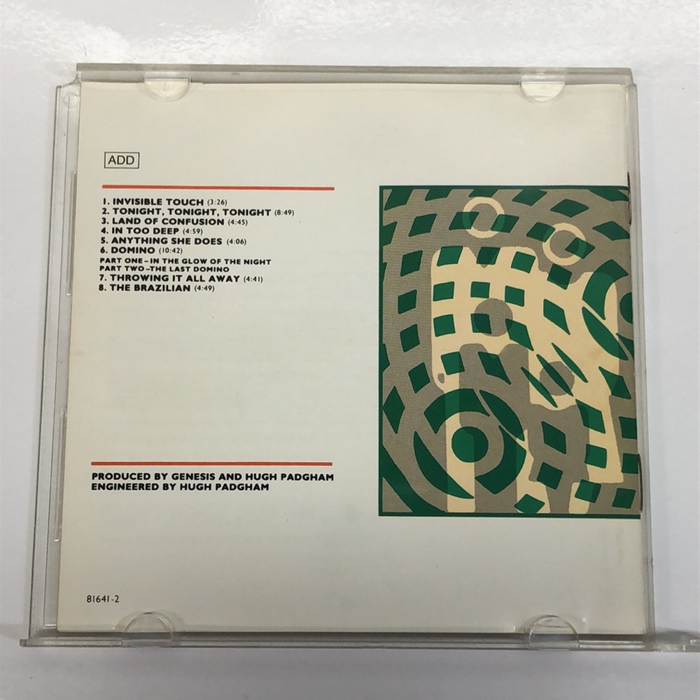 Genesis Invisible Touch CD - Picture 5 of 7